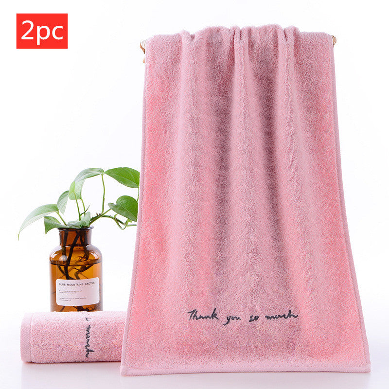 Soft Long Staple Cotton Absorbent Face Towels For Daily Use