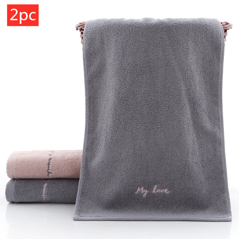 Soft Long Staple Cotton Absorbent Face Towels For Daily Use