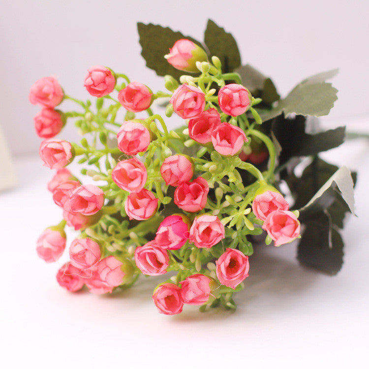 European-Style Simulation Rose Garden Living Room Decoration