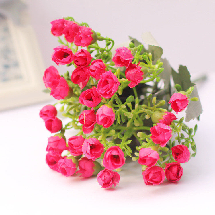 European-Style Simulation Rose Garden Living Room Decoration