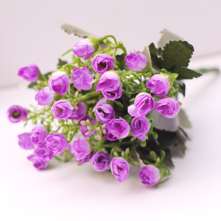 European-Style Simulation Rose Garden Living Room Decoration
