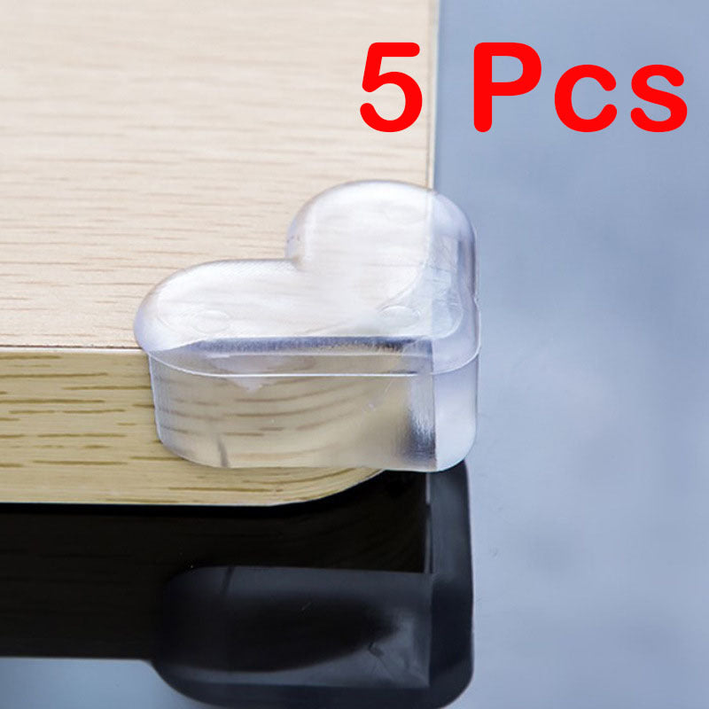 Anti-collision Corner Transparent Package Table Corner Silicone Protective Cover