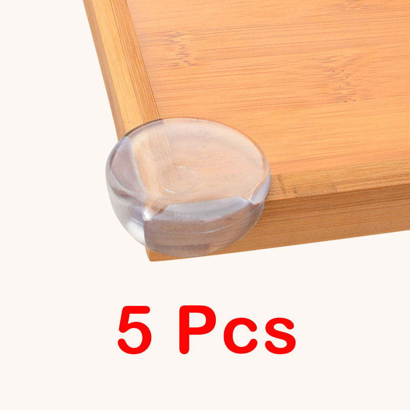 Anti-collision Corner Transparent Package Table Corner Silicone Protective Cover