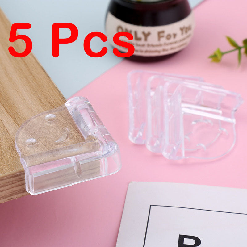 Anti-collision Corner Transparent Package Table Corner Silicone Protective Cover