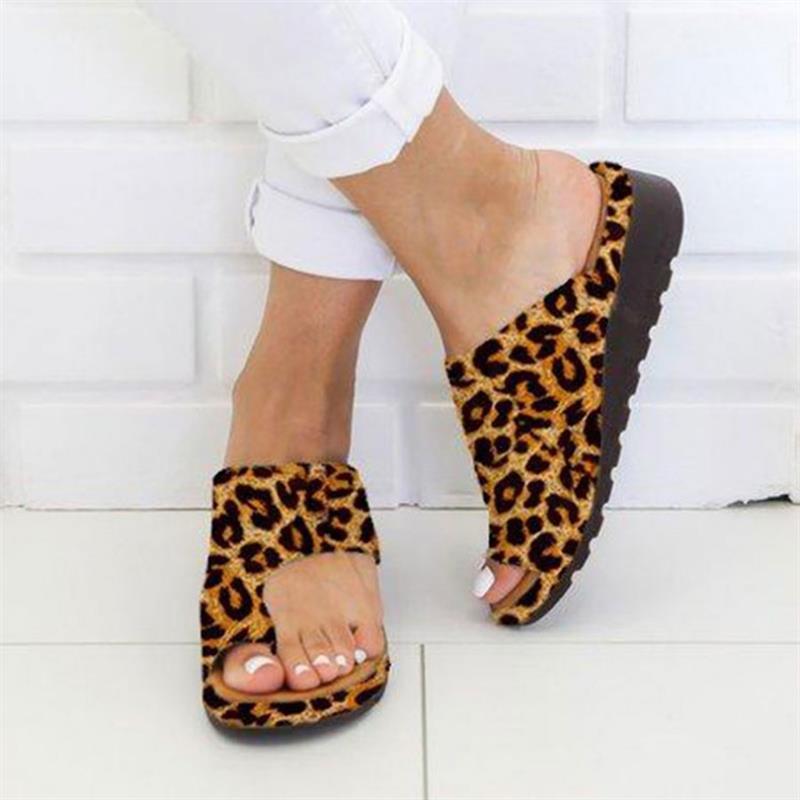 Women’s Comfy Platform Flat Sole Orthopedic Bunion Corrector Casual Shoes – Plus Size 35-43