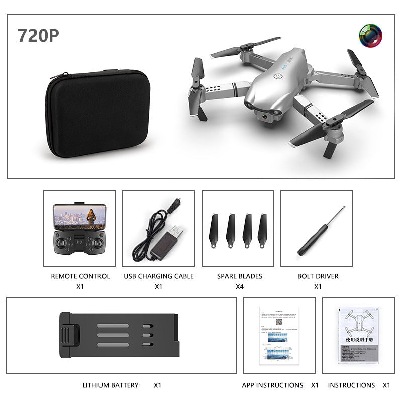 Mini Folding Drone – Remote Control Pocket-Sized Quadcopter Plane