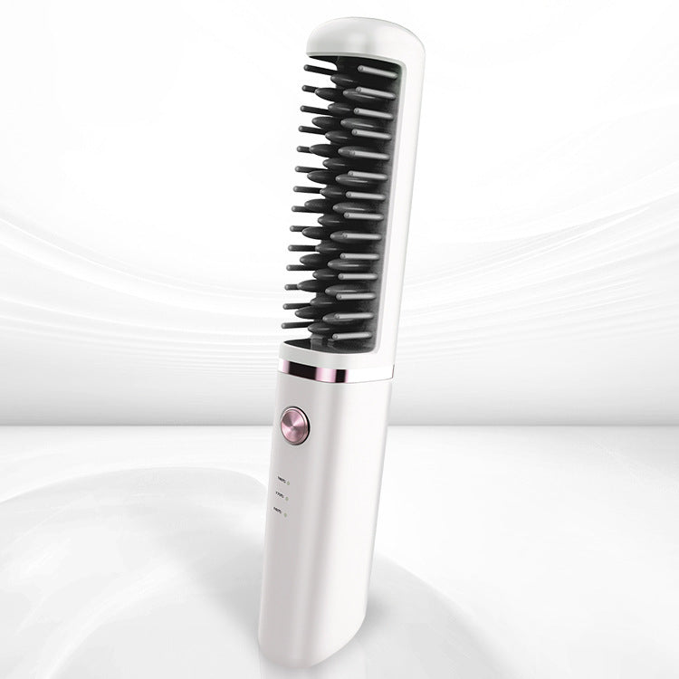 Compact Tourmaline Ceramic Hair Straightener – Wet & Dry Use