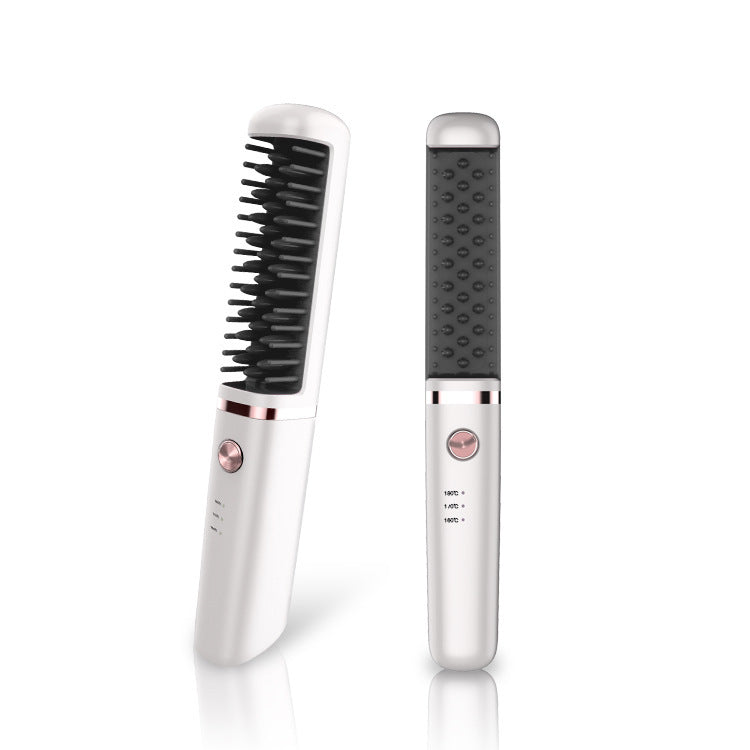 Compact Tourmaline Ceramic Hair Straightener – Wet & Dry Use