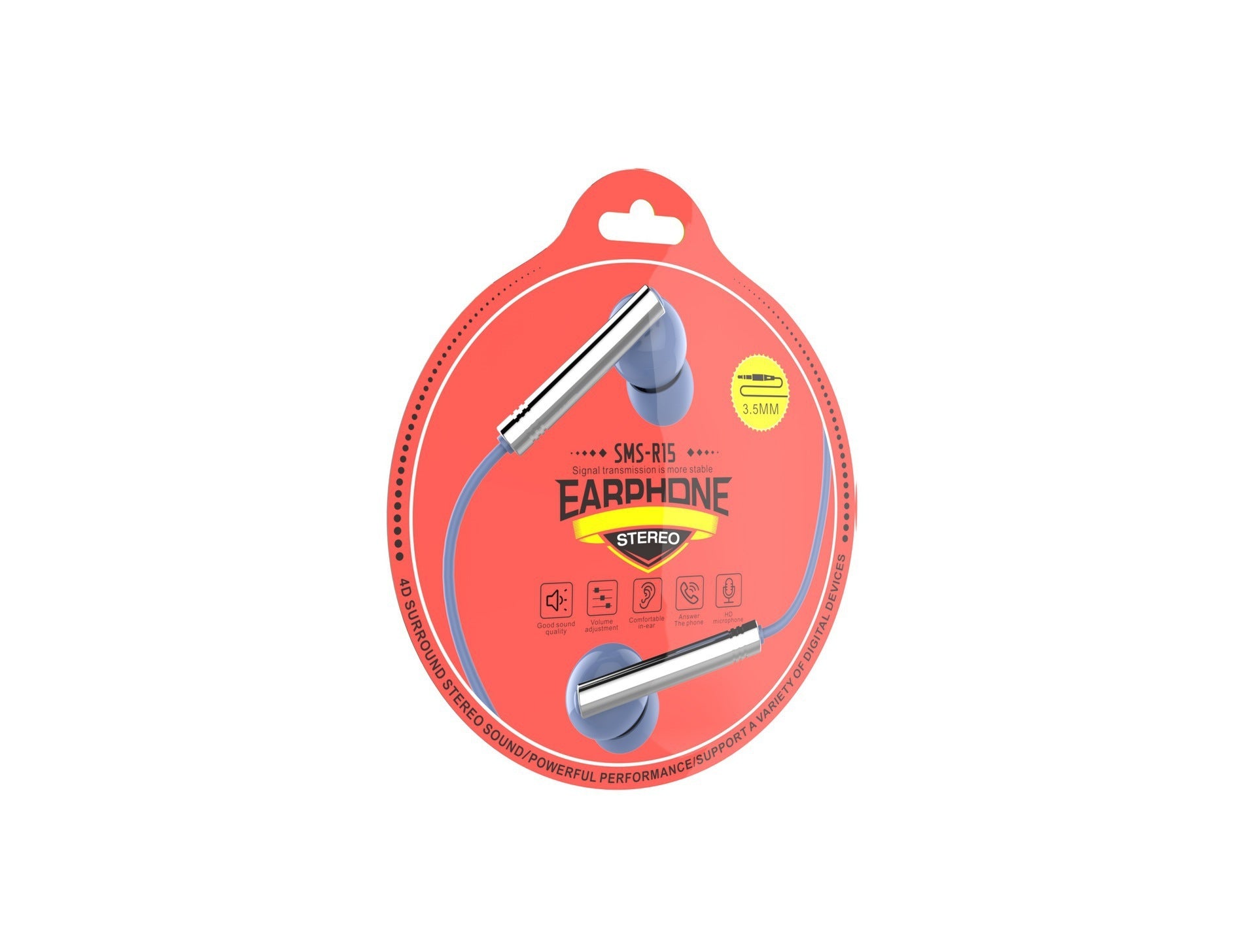 Gaming Headset For In-ear Wire Control