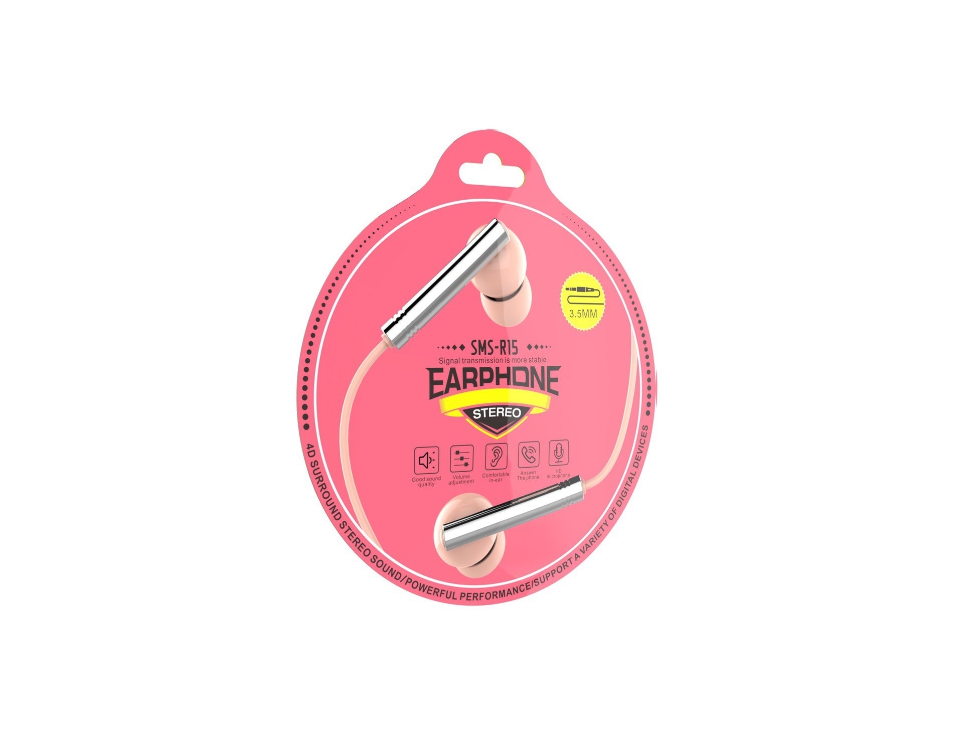 Gaming Headset For In-ear Wire Control