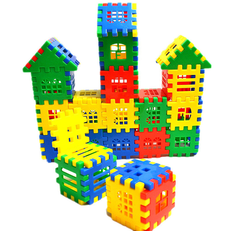 House Building Blocks, Children's Educational Early Education Toys, Assembling