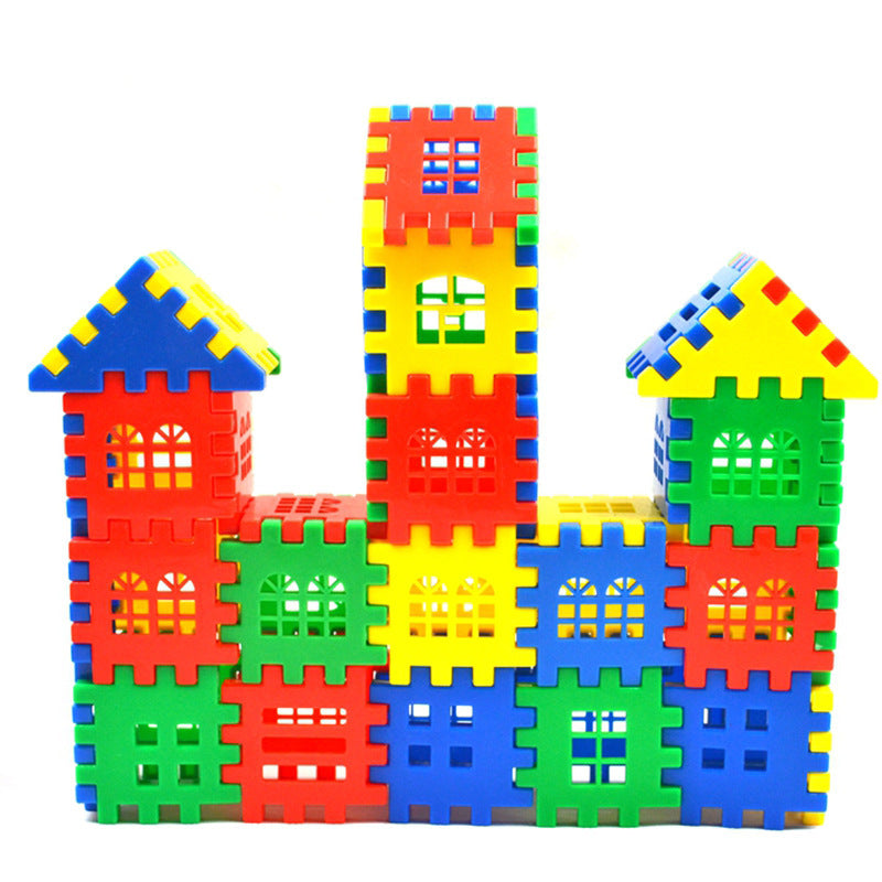 House Building Blocks, Children's Educational Early Education Toys, Assembling