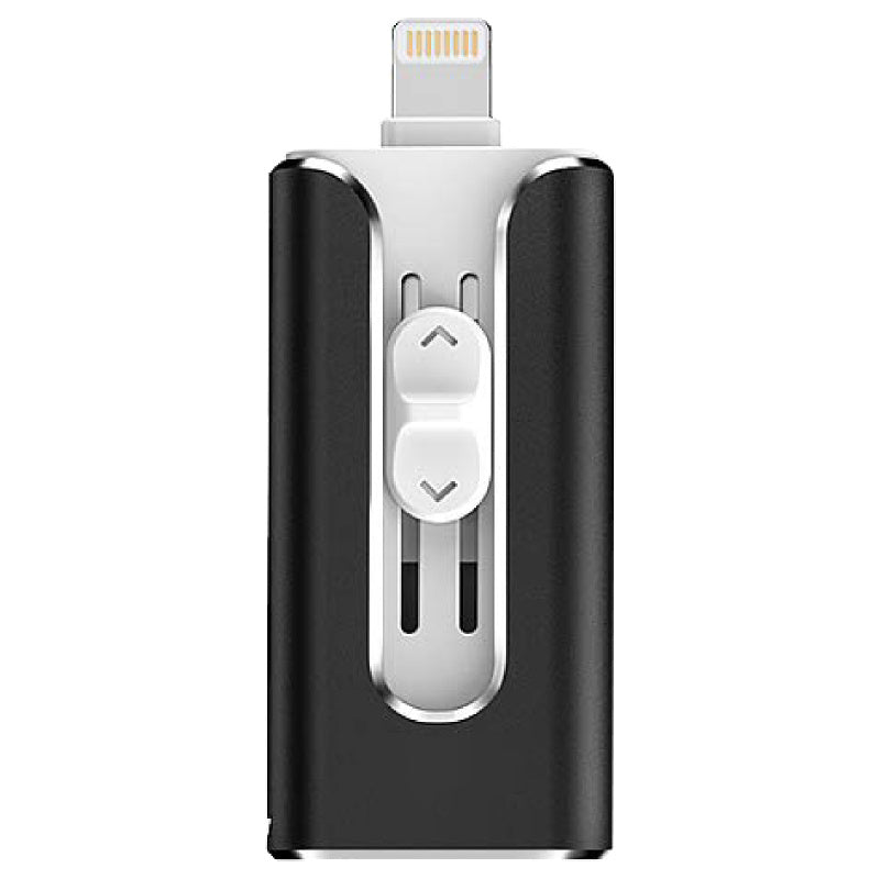 3-in-1 OTG Metal USB Flash Drive – USB-C/Micro-USB/USB-A for Android & Computer (64–256GB)
