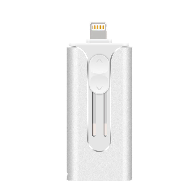 3-in-1 OTG Metal USB Flash Drive – USB-C/Micro-USB/USB-A for Android & Computer (64–256GB)