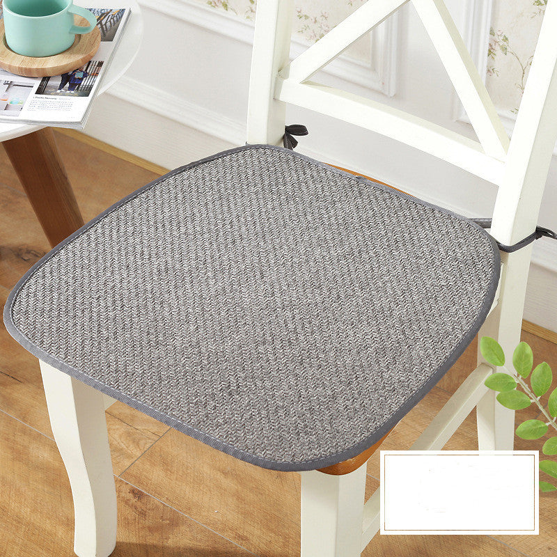 Summer Seat Cushion Ice Silk Non-slip Chair Cushion Office Summer Cool Cushion Student Computer Car Rattan Seat Cushion