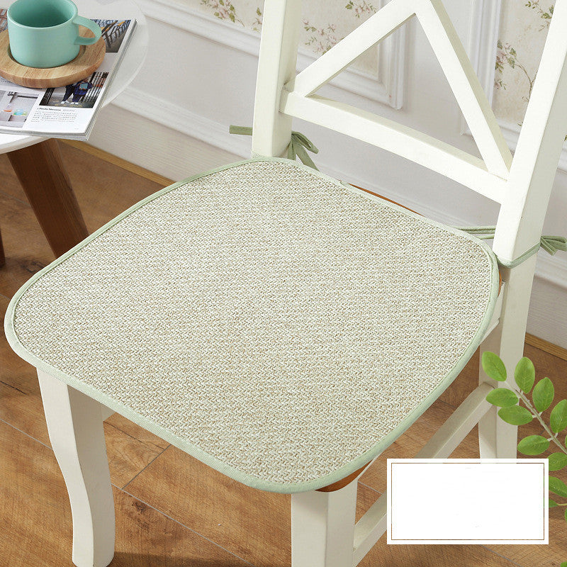 Summer Seat Cushion Ice Silk Non-slip Chair Cushion Office Summer Cool Cushion Student Computer Car Rattan Seat Cushion