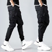 Men’s Cargo Overalls Trousers – All-Match Utility Style Pants