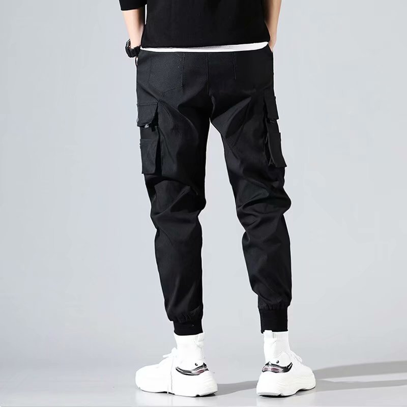 Men’s Cargo Overalls Trousers – All-Match Utility Style Pants