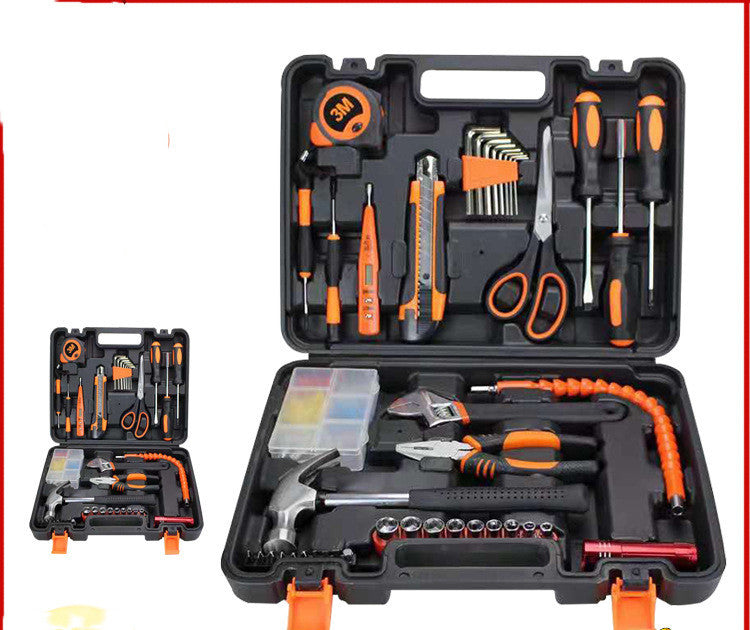 Household & Car Repair Tool Set – Portable Toolbox Kit