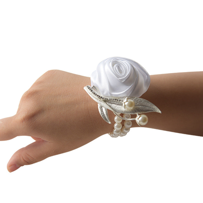 Wedding Gift Manufacturers, Wedding Decoration, Wrist Flower Corsage Brooch, Bridal Dress Up, Small Gifts