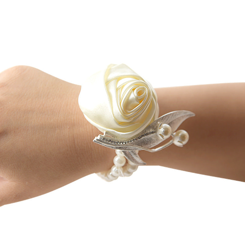 Wedding Gift Manufacturers, Wedding Decoration, Wrist Flower Corsage Brooch, Bridal Dress Up, Small Gifts