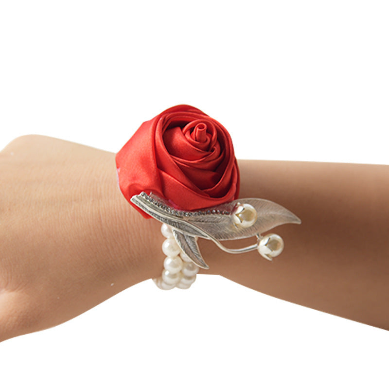 Wedding Gift Manufacturers, Wedding Decoration, Wrist Flower Corsage Brooch, Bridal Dress Up, Small Gifts