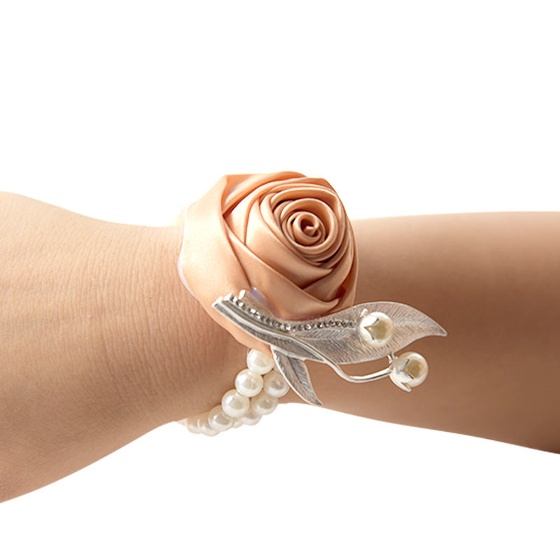 Wedding Gift Manufacturers, Wedding Decoration, Wrist Flower Corsage Brooch, Bridal Dress Up, Small Gifts