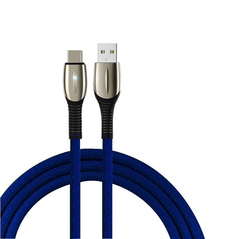 Compatible with Apple , Suitable For Android TYPE-C Apple Mobile Phone Smart With Light USB Huawei Charging Cable