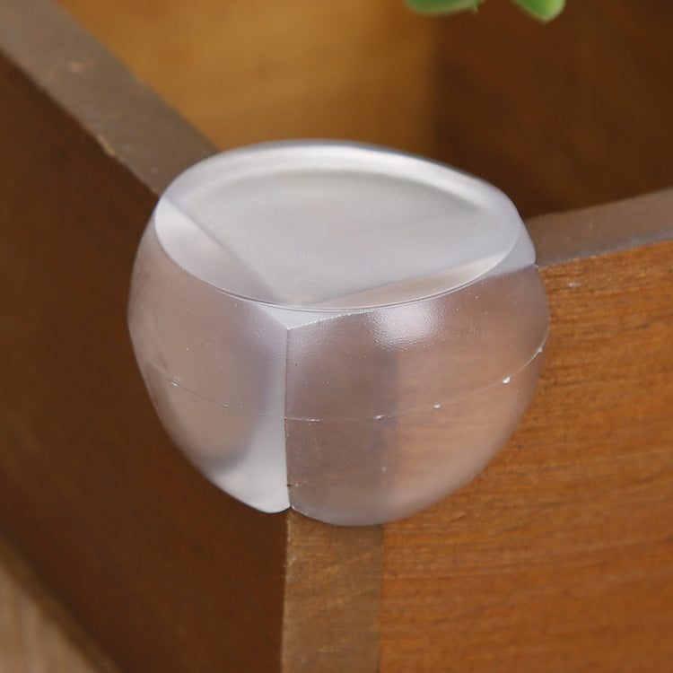 Soft PVC Table Corner Guard For Baby Safety With 3M Tape