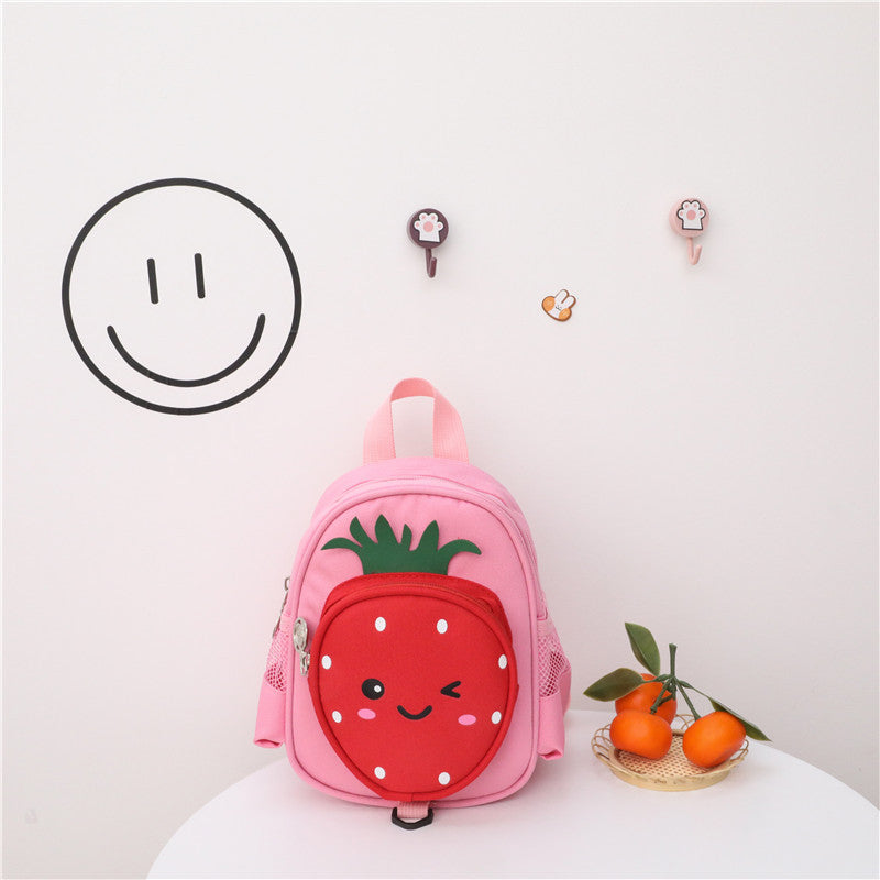 Kids Cartoon Dinosaur Backpack Polyester School Bag