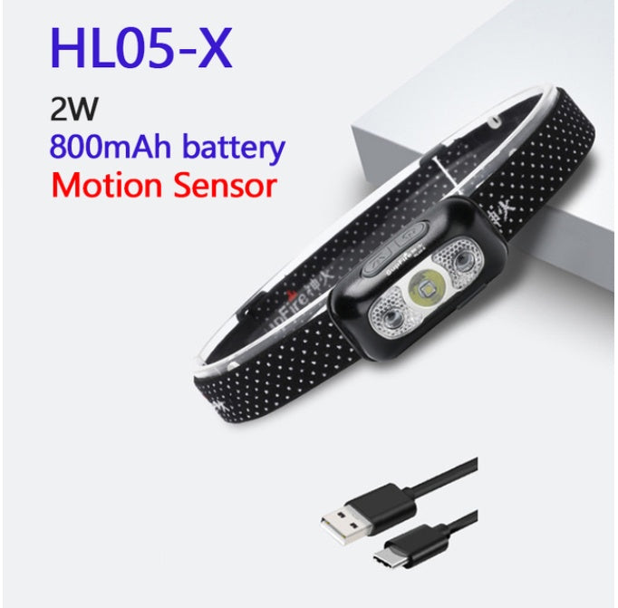Shenhuo Led Headlights With High Brightness, Long Battery Life, Strong Light, Light And Small Rechargeable Headset