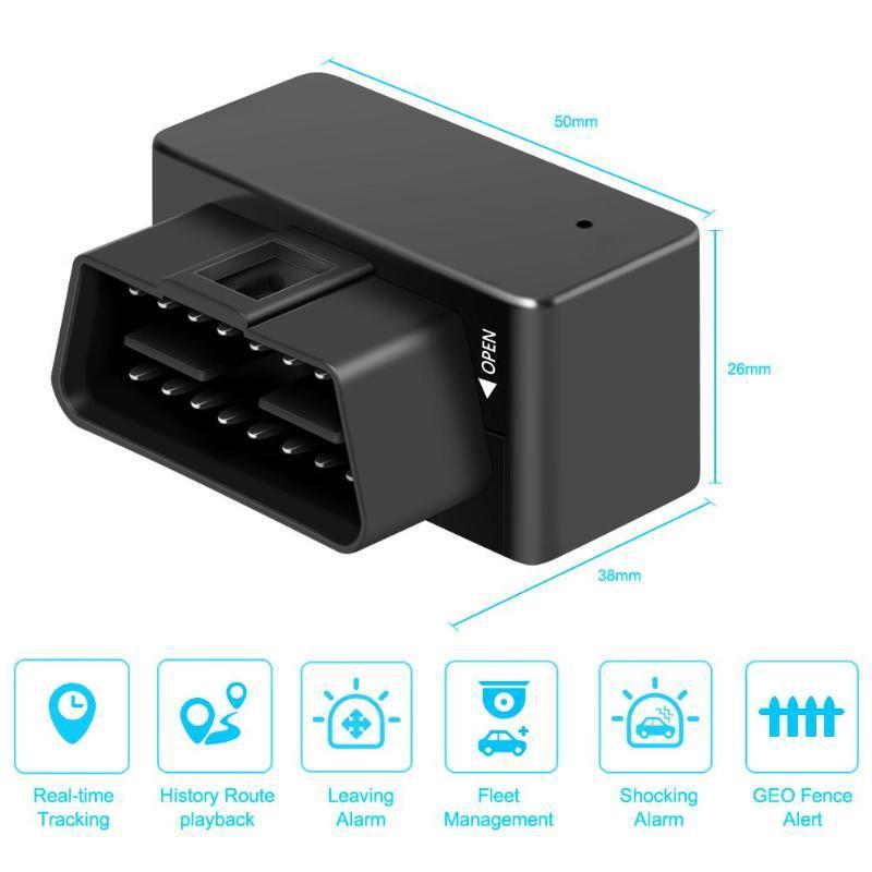 OBD GPS Tracker – English Version Vehicle Positioning Locator