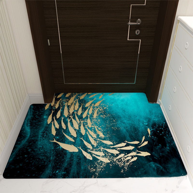 Absorbent Non-Slip Bathroom & Kitchen Floor Mats – Toilet & Home Use