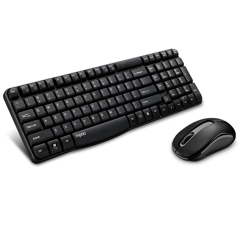 Wireless Keyboard And Mouse Set Stylish Waterproof Multimedia Office Home Mouse And Keyboard Light Tone Keyboard