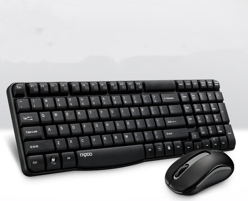 Wireless Keyboard And Mouse Set Stylish Waterproof Multimedia Office Home Mouse And Keyboard Light Tone Keyboard
