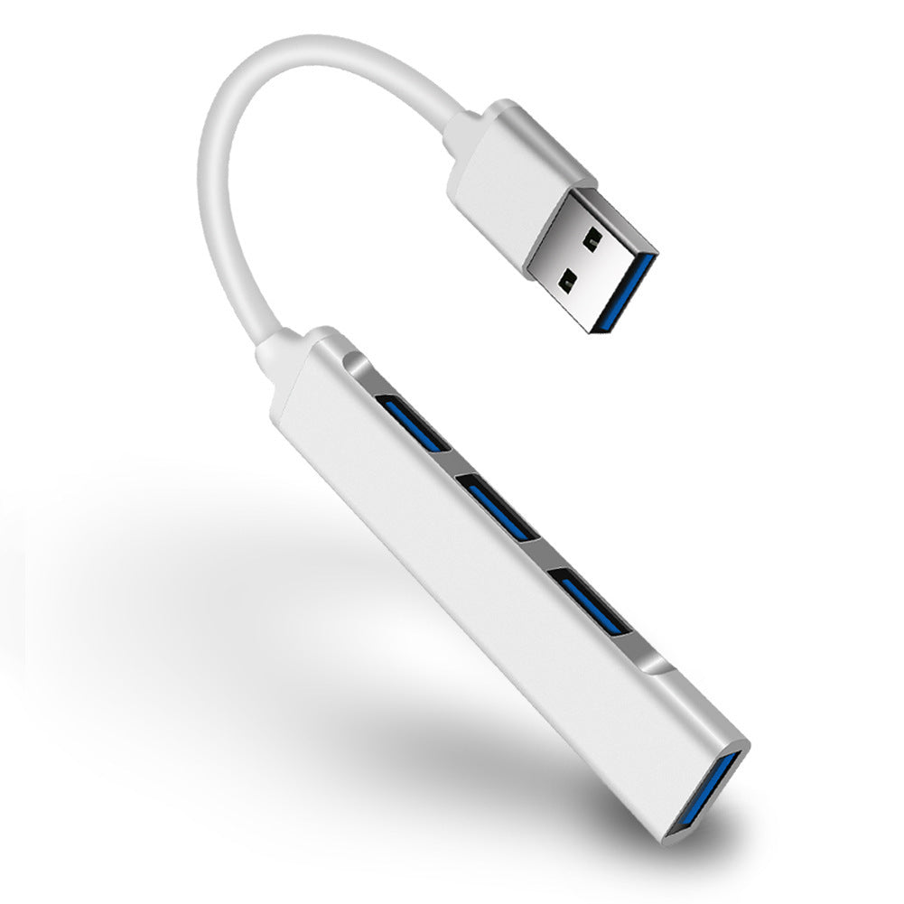 Mini Hub 3.0 Hub Aluminum Alloy One With Four Usb Docking Station Splitter High-Speed Transmission 4 Port USB