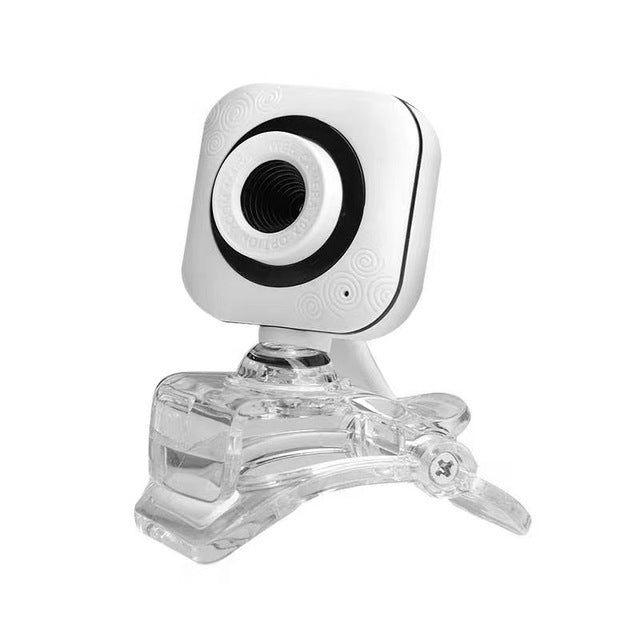 USB Plug-and-Play Webcam – Built-In Microphone for PC