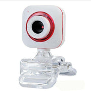 USB Plug-and-Play Webcam – Built-In Microphone for PC