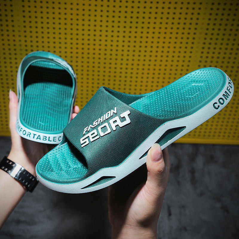 Unisex PVC Slippers Indoor Home Regular Fit Breathable