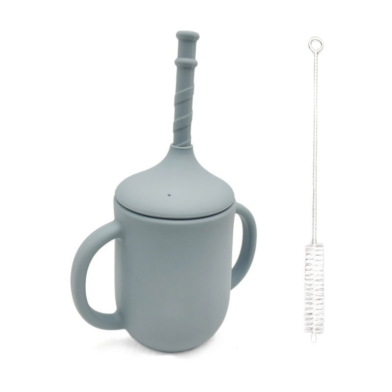 SipSafe Silicone Baby Drinking Cup – Leak-Proof & Drop-Proof with Straw