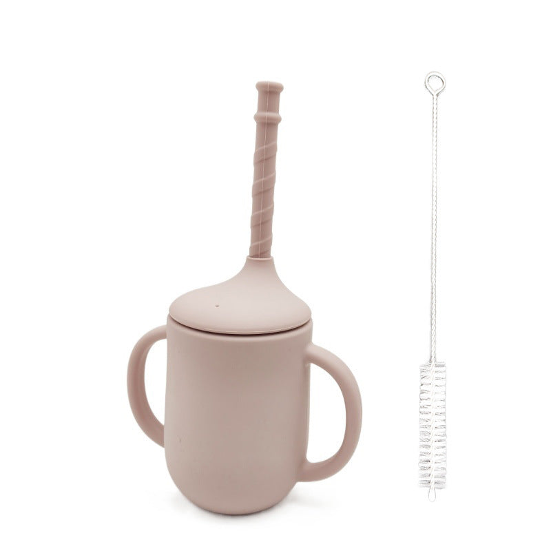 SipSafe Silicone Baby Drinking Cup – Leak-Proof & Drop-Proof with Straw