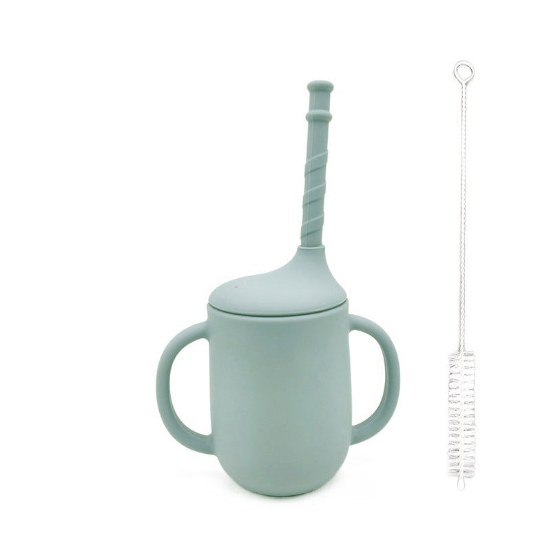 SipSafe Silicone Baby Drinking Cup – Leak-Proof & Drop-Proof with Straw
