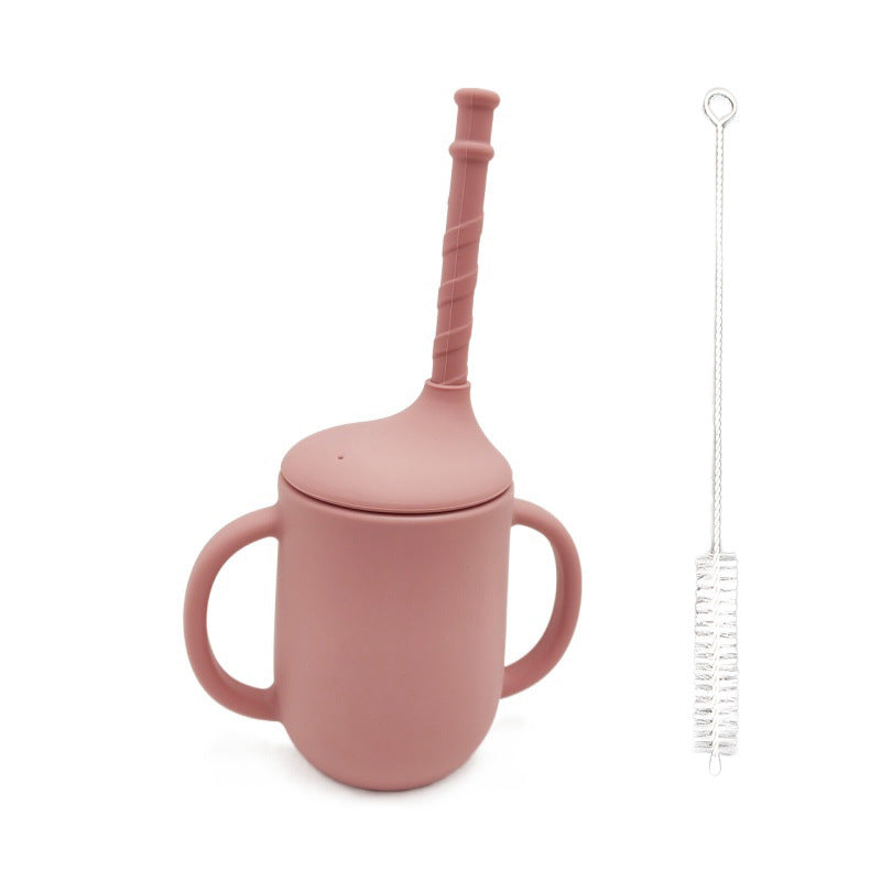 SipSafe Silicone Baby Drinking Cup – Leak-Proof & Drop-Proof with Straw