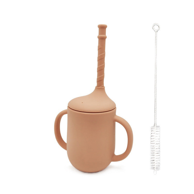 SipSafe Silicone Baby Drinking Cup – Leak-Proof & Drop-Proof with Straw