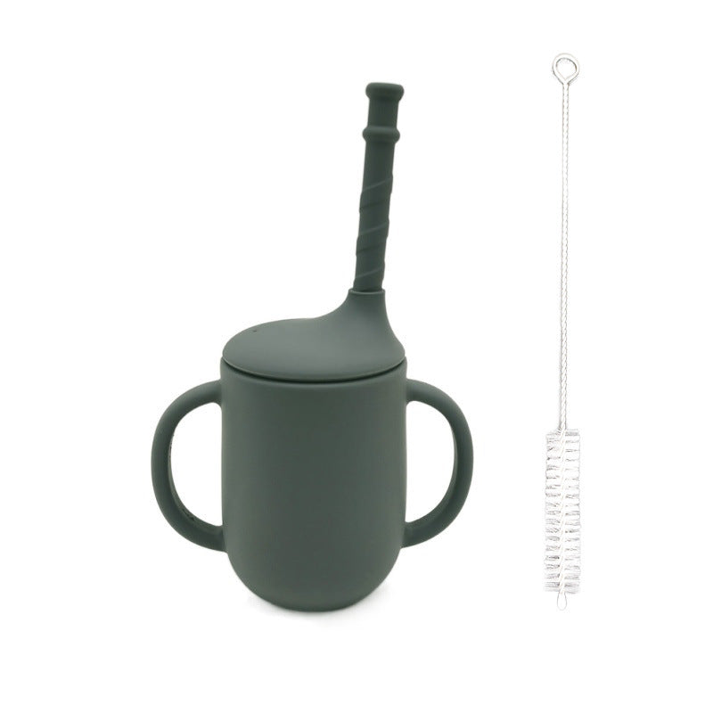 SipSafe Silicone Baby Drinking Cup – Leak-Proof & Drop-Proof with Straw