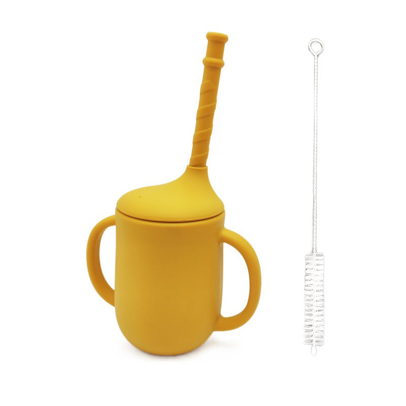 SipSafe Silicone Baby Drinking Cup – Leak-Proof & Drop-Proof with Straw