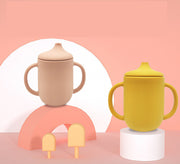 SipSafe Silicone Baby Drinking Cup – Leak-Proof & Drop-Proof with Straw