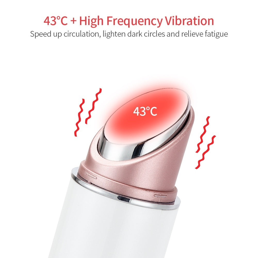 RF Eye Massager Beauty Pen with EMS LED Therapy for Skin Lifting and Wrinkle Removal