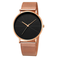 Rose gold black face rose gold