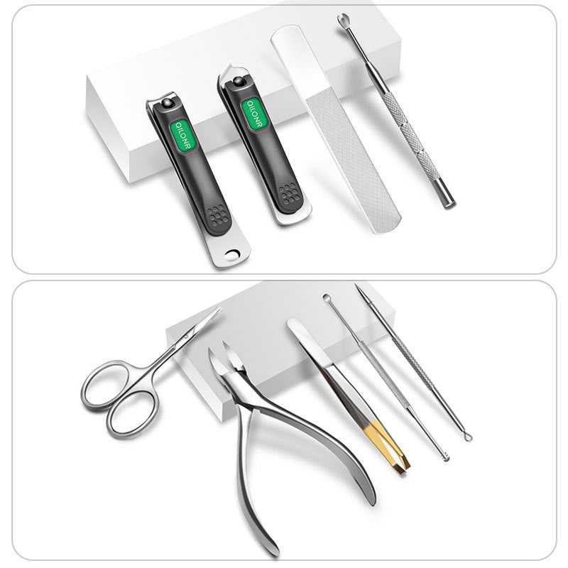 Complete Nail Clippers Set – Full Manicure & Pedicure Grooming Kit